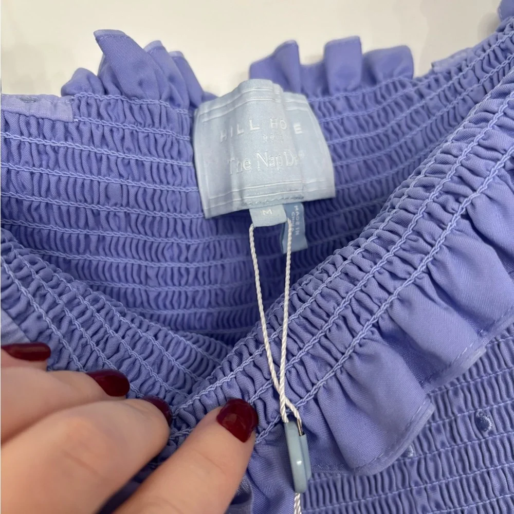 Smocked Tie-Shoulder Tiered Maxi Dress - Lavender - Picture 3 of 4